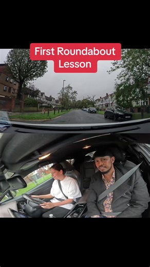 First Roundabout Lesson