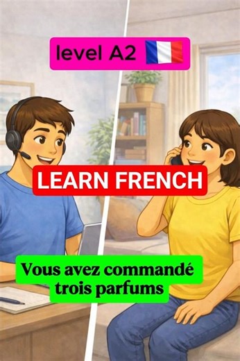 Learn French for Beginners – Confirming an Online Order (Easy A1–A2 Dialogue)