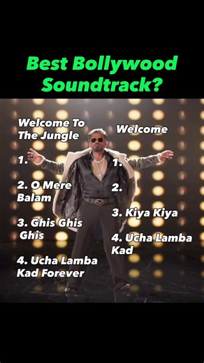 Welcome to the Jungle vs Welcome Soundtrack