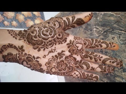 DM FOR ORDER 💌🍂. l Mahndi Tutorial for henna flavers dijain ll arbic staylis ll #nazmahusan5546.. 