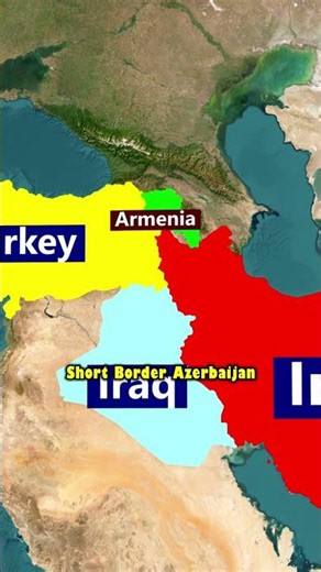 Countries That Border Iran