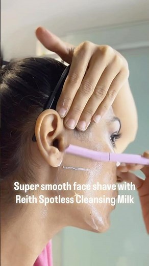 Easiest way to get smootest and acne free face shave / face shave routine for woman