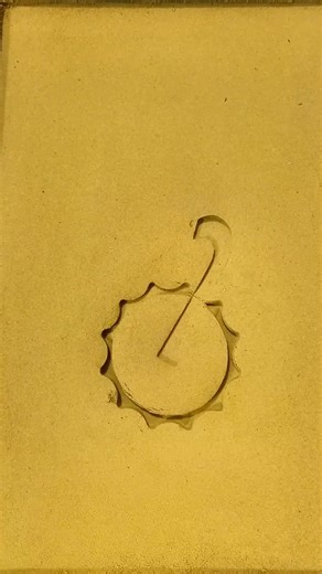 Metal Casting of Two Birds in Beautiful Posesatisfying #metalcasting #experiment #relaxing #shortsfeed | Cast And Craft