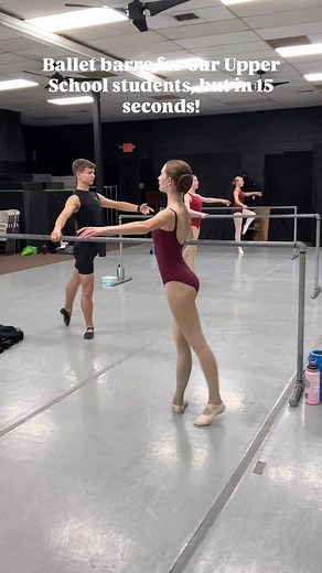 Mid-semester mastery in full swing! Look at our Upper School dancers...