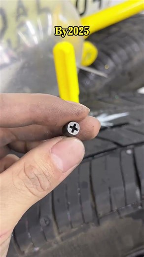 Flat tire?Don't get stranded. These self-sealing rubber nails plug punctures fast without #tireswap