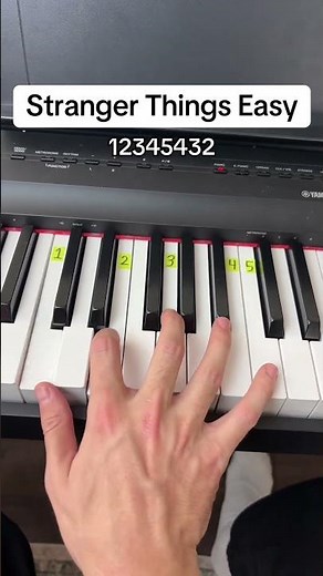 Stranger Things Piano Tutorial #piano #strangerthings #tutorial