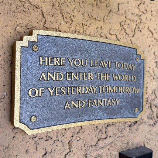 Theme Park Entrance Sign 9” ~ Made to Order - Etsy UK