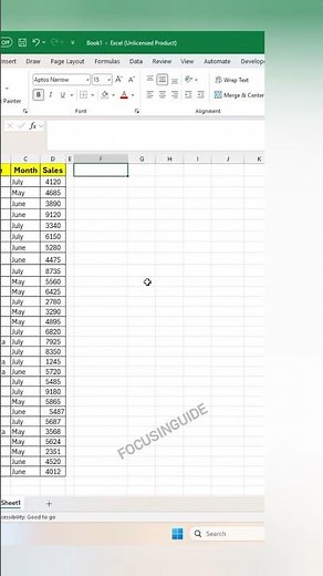 How to Use PIVOTBY Function in Excel #focusinguide #focusinguide #shorts