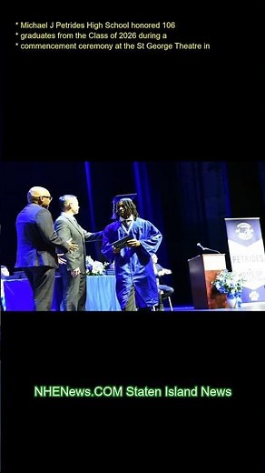 Michael J. Petrides High School honored 106 graduates from the Class of 2026 during a commencement c
