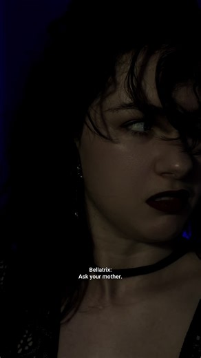 POV: Bellatrix finally meets Andromeda’s daughter. #bellatrixlestrange #nymphadoratonks #noblehouseofblack #marauders #themaraudersera