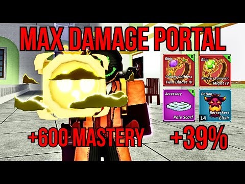 You've Never Seen Portal Do This Much Damage!『Blox Fruits』