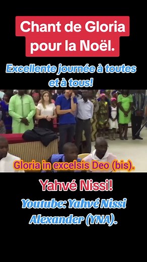 Chant de Gloria pour Noël : Musique Catholique