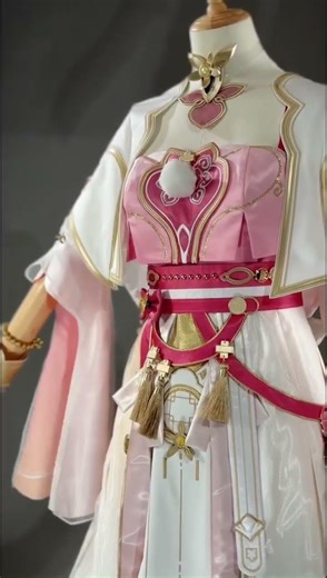 Uwowo Elysia Hi ♪ Love Elf ♡ Lunar Grace Honkai Impact 3 Cosplay Costume