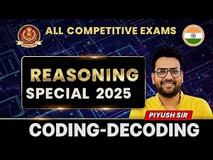 REASONING || CLASS- 05 || CODING DECODING BY PIYUSH VARSHNEY SIR #ssc #railway #piyushvarshneysir