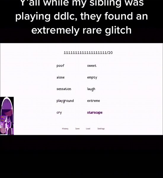 Discover a Rare Glitch in Doki Doki Literature Club