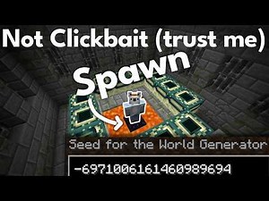 Beating Minecraft without Moving (Real Seed)