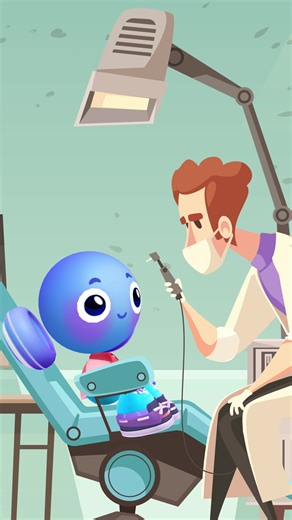 It’s my first time at the dentist. I hope it’s as fun as everyone says. #cartoon #cartoons #cartoonsforkids #buddyai #englishteacher #english