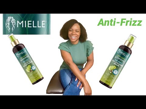 🥑 Mielle Avocado & Tamanu Leave-In | Mielle Stay Straight Serum to Straighten 4c Natural Hair
