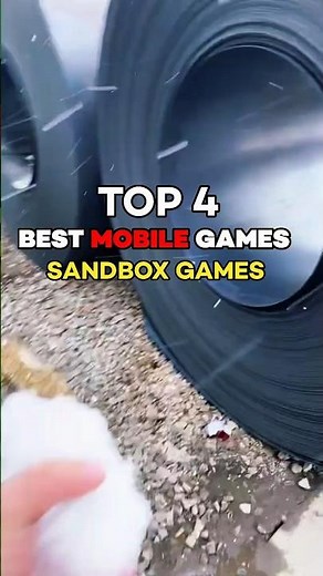 Top 4 Sandbox Games For Android & iOS 🤯 #shorts