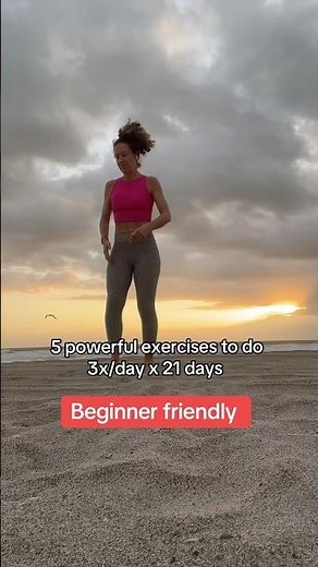 Start your fitness journey with this 21 day fitness challenge for beginners.