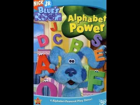 Blue's Room Alphabet Power 2004 DVD Opening