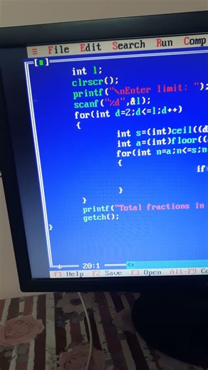C | Euler project 'counting fractions in range' | CodeLearning