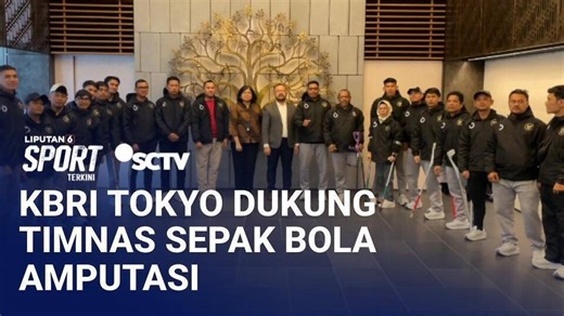 Dukungan Penuh KBRI Tokyo untuk Timnas Sepak Bola Amputasi Indonesia di ICC 2026 | Liputan 6
