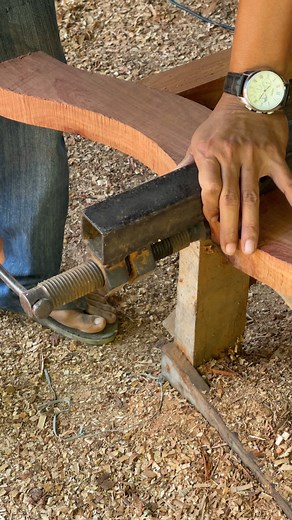 166K views · 1.3K reactions | Install the chair legs #woodwork #woodworking #woodcarving #work #wooden | WOOD DIY 4K | Facebook