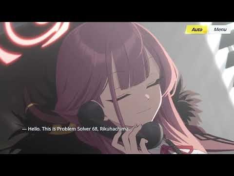 Aru L2D (Live 2D) Cutscene & Dialog | Blue Archive