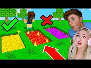 DON'T Pick The Wrong Hole In Minecraft CHALLENGE! ft. Caylus