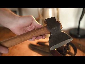 Building the Perfect Carving Hatchet - Antique Hewing Hatchet Restoration
