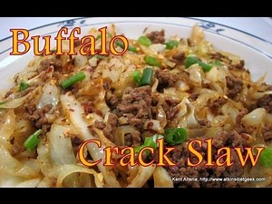 Atkins Diet Recipes: Low Carb Buffalo Crack Slaw (IF)