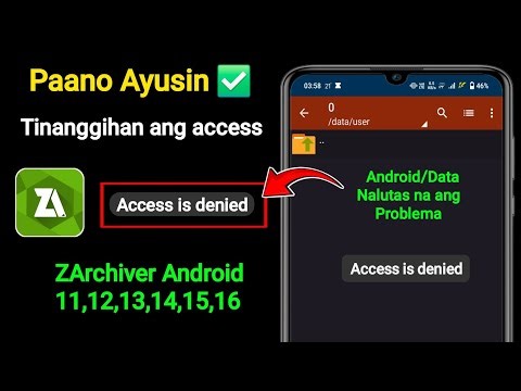 Paano Ayusin ang "Access is Denied" sa ZArchiver (2026) | Walang Root 🔥 | 100% Gumagana