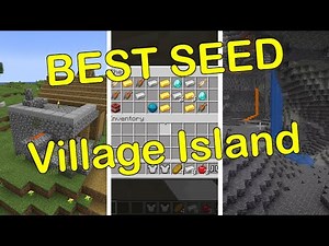 Top 3 Best Village Island Spawn Seeds for Java 1.19/1.19.1/1.19.2 | Minecraft
