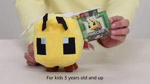 Mattel Minecraft Basic Plush Character Soft Dolls, Video Game-Inspired Collectible Toy Gifts for Kids & Fans Ages 3 Years Old & Up