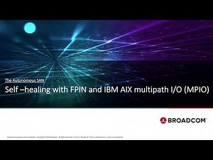 Fabric Performance Impact Notification with IBM AIX MPIO