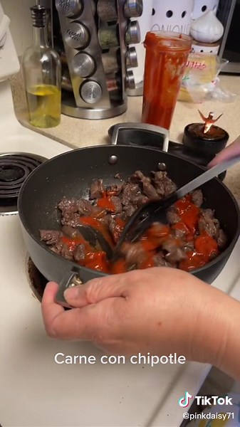 Mexican Carne Con Chipotle Recipe