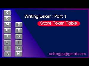 Writing a Lexical Analyzer Part 1: How to store tokens?