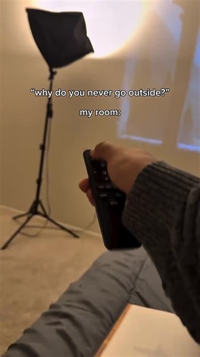 Tech shop on Instagram: "Why leave when you have this? . Turning my boring window into a portal to a fantasy world! Who needs to go outside when you can have a view like this? All you need is a projector, a plain wall, and the right video loop. What view should I project next? #ProjectorLife #RoomDecor #fantasyvibes"