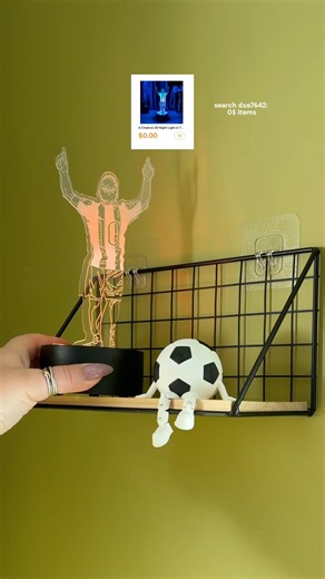 Soccer bedroom essentials ⚽️🥅 $0 items fromTemu (T&Cs apply) #kidsroom #boysroom #fyp