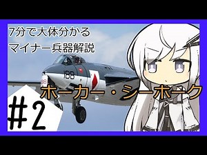 Hawker Seahawk in 7 minutes to find out【Minor weapons explanation #2】
