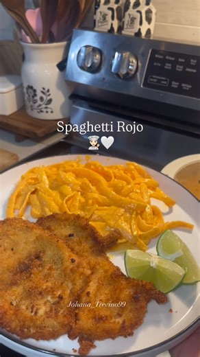 Johana 🫶 on Instagram: "Spaghetti Mexicano 🤍#fyp #cena #recetas #comida #dinner @losaltos_foods"