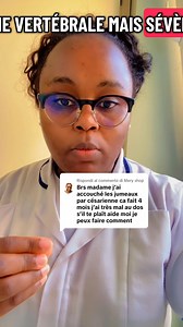 J’ai accouché les jumeaux par césarienne il y a de cela 4 mois mais j’ai mal au dos. Que faire? Saviez-vous que la grossesse déforme la colonne vertébrale et qu’il faut la rééducation du rachis après accouchement ? Dans cette vidéo, je vous propose des exercices avec des images d’illustration. C’est une partie très négligée après l’accouchement seulement que la douleur est sensation très désagréable qui peut commencer au dos et finir au niveau de la jambe lorsque le nerf sciatique est comprimé. 