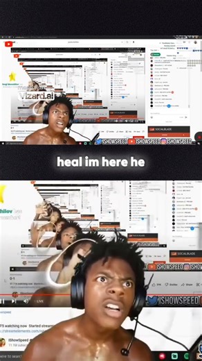 Speed enraged #ishowspeed #speed #greenscreen