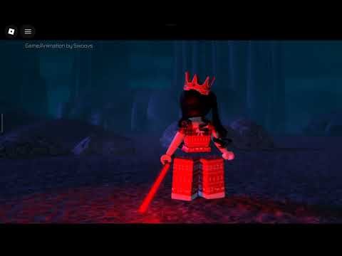 Lightsaber fight in Roblox!