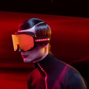 5.9K views · 406 reactions | Slope addict. Get the #PradaLineaRossa special edition ski/snowboard goggles at https://tinyurl.com/ycchfng2. #Prada #PradaEyewear | Prada | Facebook