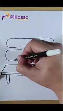 How to Draw a Bench Easy in Less Than One Minutes