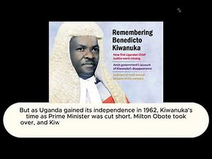 The Life and Legacy of Benedicto Kagimu Mugumba Kiwanuka