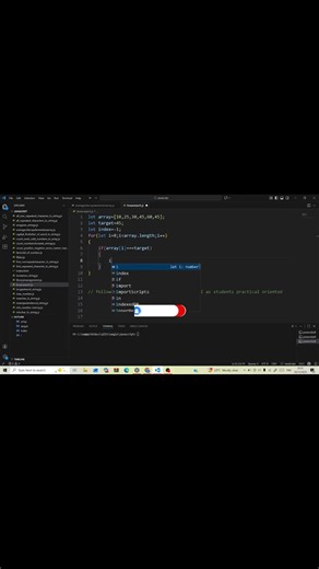 Linear Search (find first occurrence of element)in JavaScript | Clean & Simple Code 🔍