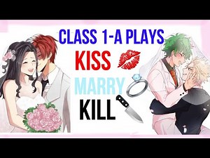 CLASS 1-A PLAYS KISS MARRY KILL! BAKUSQUAD EXPOSES BAKUGO FOR BEING A SIMP😱! (Mha Texting story)